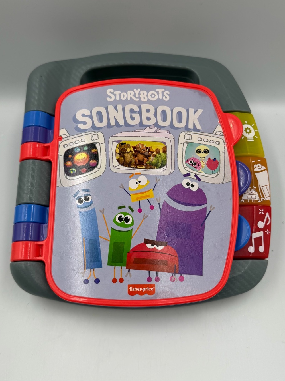 Fisher Price StoryBots Songbook Mattel 2020 Lights Sounds Tested Works
